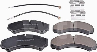 Wti Automotive K971030 - Kit de plaquettes de frein, frein à disque cwaw.fr