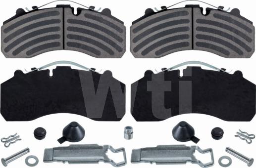 Wti Automotive K971033 - Kit de plaquettes de frein, frein à disque cwaw.fr