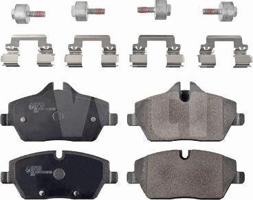 Wti Automotive K851019 - Kit de plaquettes de frein, frein à disque cwaw.fr