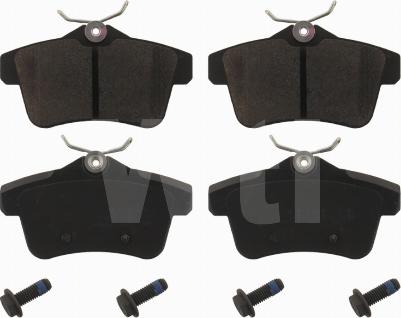 Wti Automotive K851088 - Kit de plaquettes de frein, frein à disque cwaw.fr