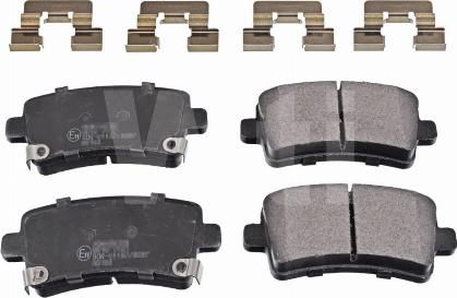 Wti Automotive K851079 - Kit de plaquettes de frein, frein à disque cwaw.fr