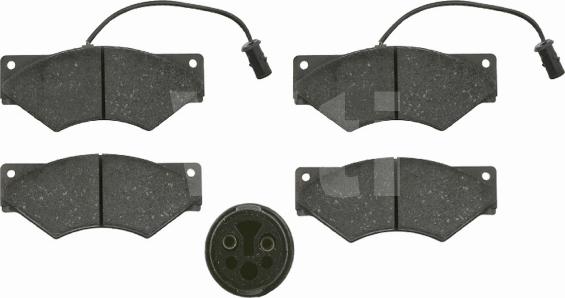 Wti Automotive K851076 - Kit de plaquettes de frein, frein à disque cwaw.fr