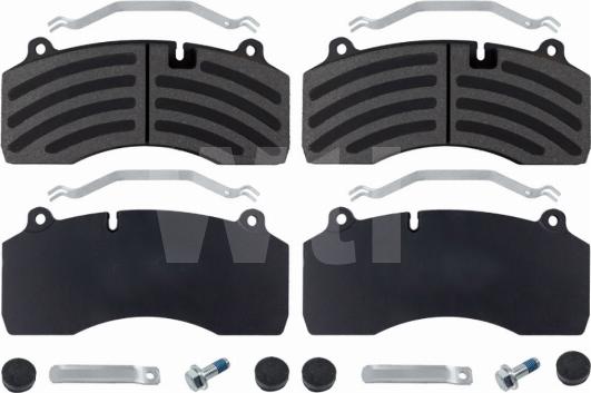 Wti Automotive K714016 - Kit de plaquettes de frein, frein à disque cwaw.fr