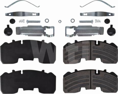 Wti Automotive K716718 - Kit de plaquettes de frein, frein à disque cwaw.fr