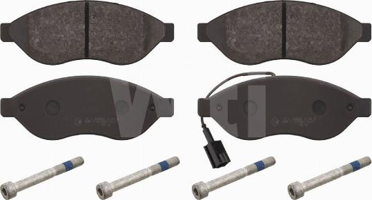 Wti Automotive K711029 - Kit de plaquettes de frein, frein à disque cwaw.fr