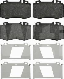 Wti Automotive K711076 - Kit de plaquettes de frein, frein à disque cwaw.fr