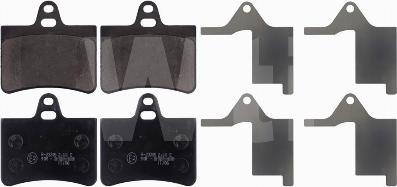 Wti Automotive K711148 - Kit de plaquettes de frein, frein à disque cwaw.fr