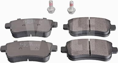 Wti Automotive K711153 - Kit de plaquettes de frein, frein à disque cwaw.fr