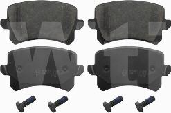 Wti Automotive K711122 - Kit de plaquettes de frein, frein à disque cwaw.fr