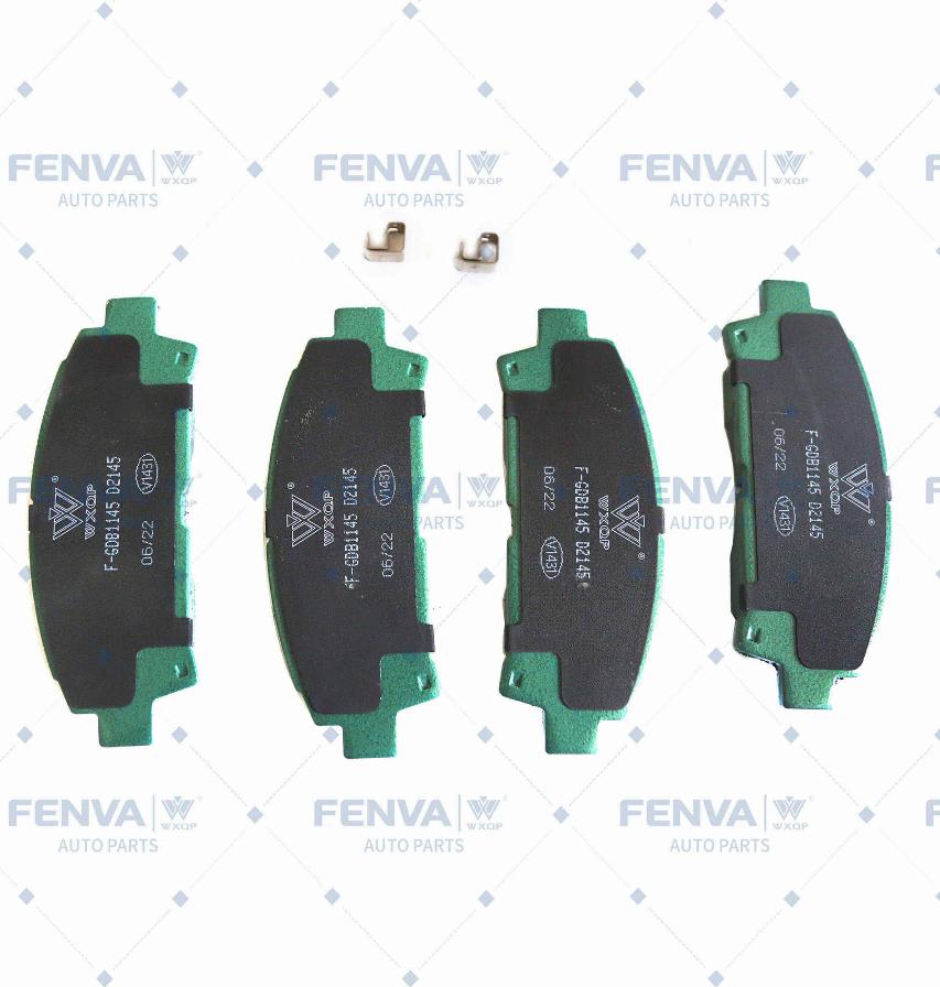 WXQP 40443 - Kit de plaquettes de frein, frein à disque cwaw.fr