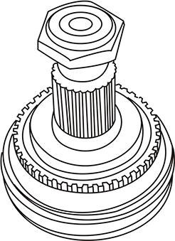 WXQP 560017 - Jeu de joints, arbre de transmission cwaw.fr