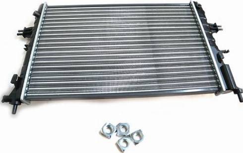 WXQP 580065 - Radiateur, refroidissement du moteur cwaw.fr