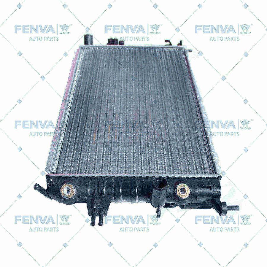 WXQP 580169 - Radiateur, refroidissement du moteur cwaw.fr