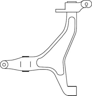 WXQP 181119 - Bras de liaison, suspension de roue cwaw.fr