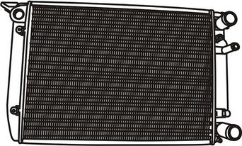 WXQP 120811 - Radiateur, refroidissement du moteur cwaw.fr