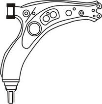 WXQP 361985 - Bras de liaison, suspension de roue cwaw.fr