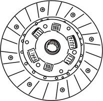 WXQP 361397 - Disque d'embrayage cwaw.fr