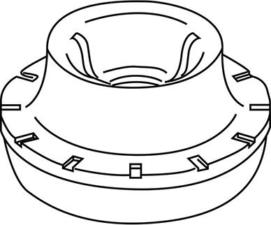 WXQP 381121 - Coupelle de suspension cwaw.fr