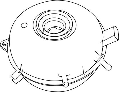 WXQP 320867 - Vase d'expansion, liquide de refroidissement cwaw.fr