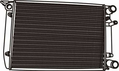 WXQP 321091 - Radiateur, refroidissement du moteur cwaw.fr