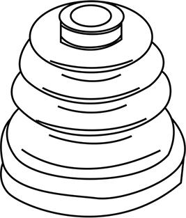 WXQP 280483 - Joint-soufflet, arbre de commande cwaw.fr