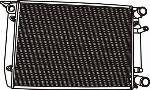 WXQP 220277 - Radiateur, refroidissement du moteur cwaw.fr