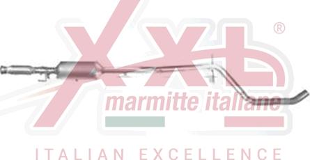 XXLMARMITTEITALIANE PJ007 - Filtre à particules / à suie, échappement cwaw.fr