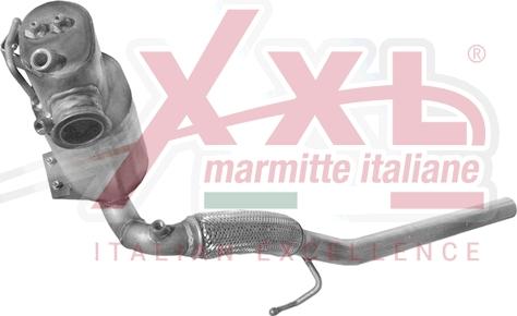 XXLMARMITTEITALIANE ST004 - Filtre à particules / à suie, échappement cwaw.fr