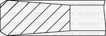 Yenmak 9690 000 - Jeu de segments de pistons cwaw.fr