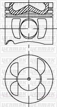 Yenmak 39-04761-000 - Piston cwaw.fr