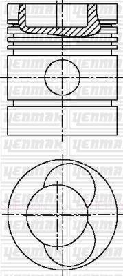 Yenmak 31-04912-000 - Piston cwaw.fr