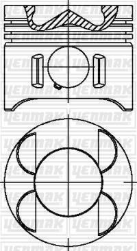 Yenmak 31-04699-000 - Piston cwaw.fr