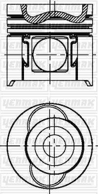 Yenmak 31-04664-000 - Piston cwaw.fr