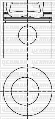 Yenmak 31-04714-000 - Piston cwaw.fr