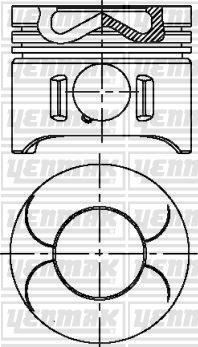 Yenmak 31-04718-000 - Piston cwaw.fr