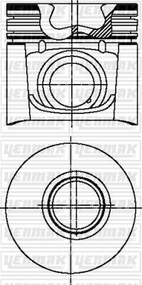 Yenmak 31-03691-000 - Piston cwaw.fr