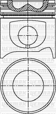 Yenmak 31-03688-000 - Piston cwaw.fr