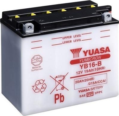 Yuasa YB16-B - Batterie de démarrage cwaw.fr