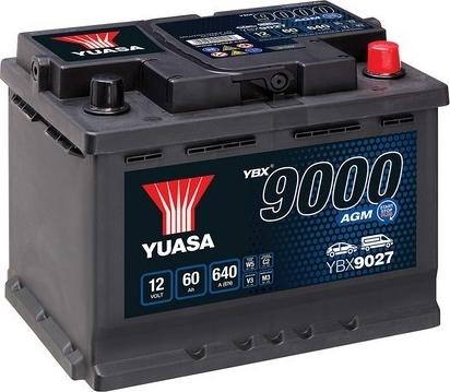 Yuasa YBX9027 - Batterie de démarrage cwaw.fr