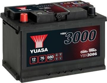 Yuasa YBX3086 - Batterie de démarrage cwaw.fr