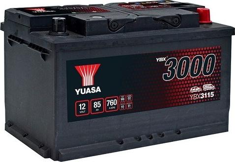 Yuasa YBX3115 - Batterie de démarrage cwaw.fr