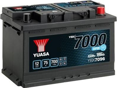 Yuasa YBX7096 - Batterie de démarrage cwaw.fr