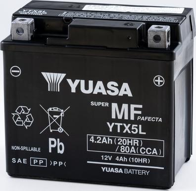 Yuasa YTX5L - Batterie de démarrage cwaw.fr