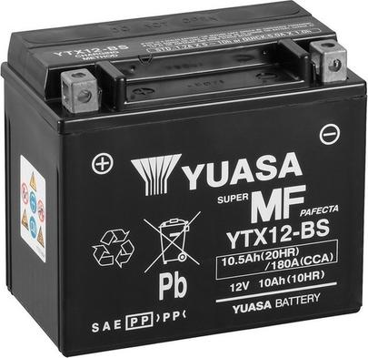 Yuasa YTX12-BS - Batterie de démarrage cwaw.fr