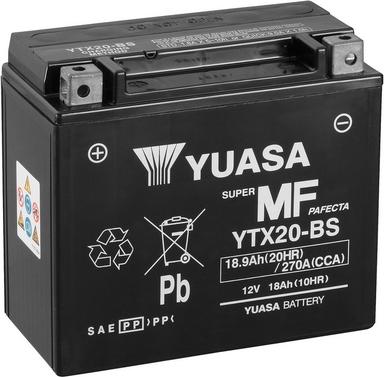 Yuasa YTX20-BS - Batterie de démarrage cwaw.fr