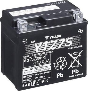 Yuasa YTZ7S - Batterie de démarrage cwaw.fr