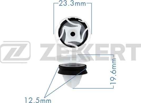 Zekkert BE-1667 - Clip, enjoliveur cwaw.fr