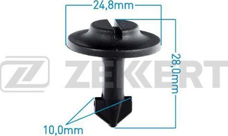 Zekkert BE-1625 - Clip, enjoliveur cwaw.fr