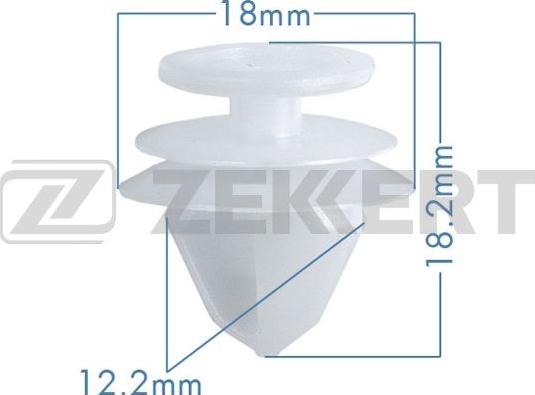 Zekkert BE-3063 - Clip, enjoliveur cwaw.fr