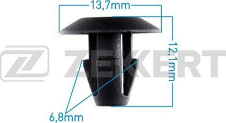 Zekkert BE-3229 - Clip, enjoliveur cwaw.fr